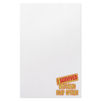 I SURVIVED WATCHING SOAP OPERAS PERSONALIZED STATIONERY