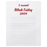 I survivied Black Friday 2009 shopping flyers