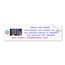 I SWEAR bumper stickers