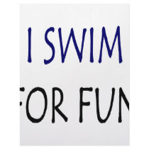 I Swim For Fun letterhead by Supernova23 I Swim For Fun letterhead
