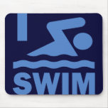 I Swim Mousepad