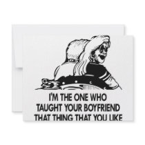 I Taught Your Boyfriend That Thing That You Like invitations
