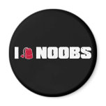 I (teabag) noobs fridge magnet