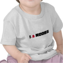 i (teabag) noobs t-shirts