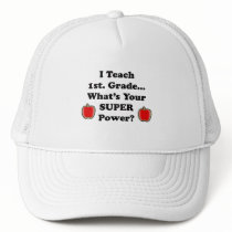 I teach 1st. Grade Mesh Hat
