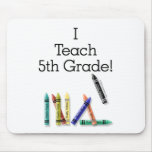 I Teach 5th Mousepads