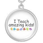 I Teach Amazing Kids (Autism Puzzle) Custom Jewelry