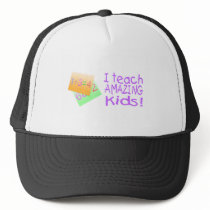 I Teach Amazing Kids (Numbers) hats