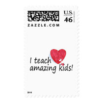 I Teach Amazing Kids Stamps