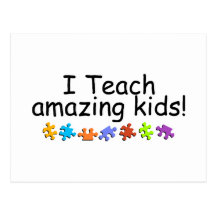 I Teach Amazing Kids (PP) Postcard