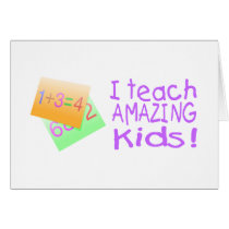 I Teach Amazing Kids (Ppl) cards