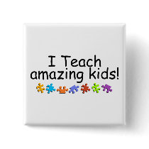 I Teach Amazing Kids (Puzzle) Pins
