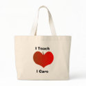 I Teach, I Care Tote Bag