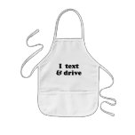 I Text & Drive aprons