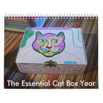 I The Essential Cat Box Year Calender calendars by Robinamybass I The Essential Cat Box Year Calender calendars