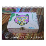 I The Essential Cat Box Year Calender Calendar