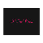 I Thee Wed... postcards