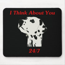 I Think About You 24/7 mousepads by FunnyFloridian I Think About You 24/7 mousepads