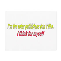 I think for myself postcards