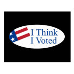 I think I voted Postcard