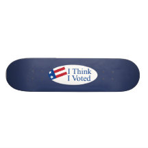 I think I voted Skateboard Deck