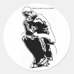 I think therefore I am an Atheist Sticker