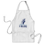 I Think, Therefore I Blog aprons