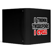 I Think Therefore I Cycle Binders