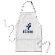 I Think Therefore I Journal Aprons