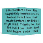I think Therefore I think ... 3 Ring Binder