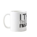 I think therefore mug by AtheistApparel I think therefore mug