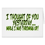 I Thought Of You Card