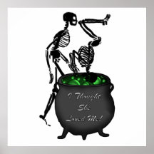 I thought she loved me print