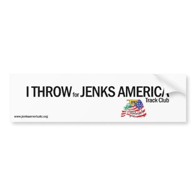 I THROW Bumper Sticker by bchurch99