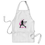 I Throw like a Girl Pink Softball Aprons