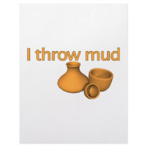 I Throw Mud letterhead
