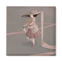 I took a long walk... magnets by NARAEILLUST I took a long walk... magnets