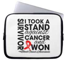 I Took a Stand Against Blood Cancer and Won Laptop Computer Sleeves