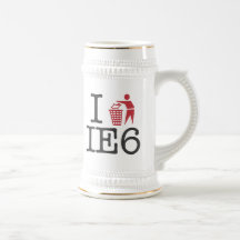 I trash IE6 Coffee Mug