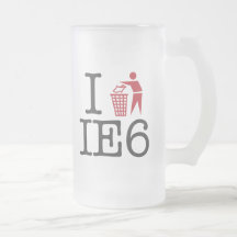 I trash IE6 Coffee Mugs
