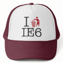 I trash IE6 hats by strk3 I trash IE6 hats
