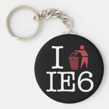 I trash IE6 Keychains