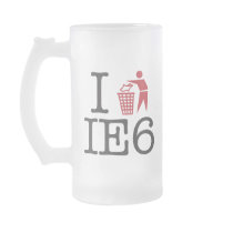 I trash IE6 mugs by strk3 I trash IE6 mugs
