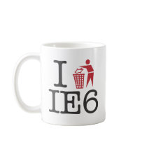 I trash IE6 mugs by strk3 I trash IE6 mugs