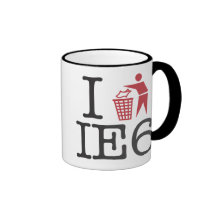 I trash IE6 Mugs