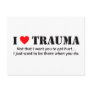 I ♥ Trauma Post Card