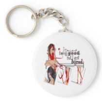 I Tried being Good - Keychain
