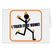 I tried it at home! cards