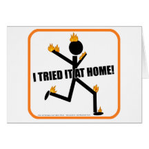 I tried it at home! greeting cards
