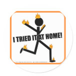 I tried it at home! stickers